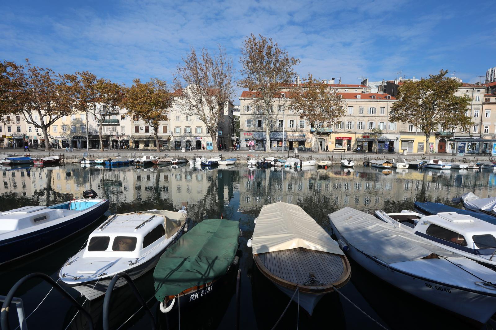 12.10.2022., Rijeka - Fiumera i Mrtvi kanal.   Photo: Goran Kovacic/PIXSELL