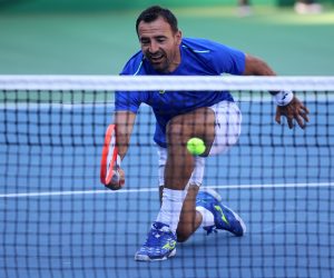 13.07.2022., Visoko, Bosna i Hercegovina - Novak Djokovic odigrao je s Ivanom Dodigom ekshibicijski teniski susret u Visokom.  Photo: Armin Durgut/PIXSELL
