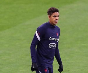 13.10.2020., Zagreb - Francuska nogometna reprezentacija odradila je trening na stadionu Maksimir uoci utakmice s Hrvatskom u Ligi nacija. Raphael Varane. rPhoto: Luka Stanzl/PIXSELL