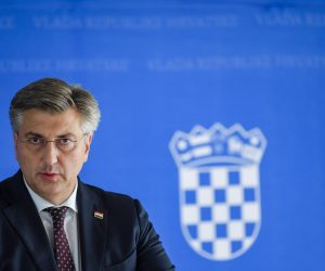 13.10.2022.., Zagreb - Sjednica Vlade. Premijer Andrej Plenkovic daje izjavu nakon sjednice Vlade Photo: Josip Regovic/PIXSELL