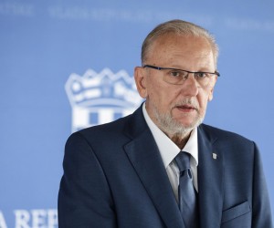 14.09.2022., Zagreb - Nakon 149. sjednice Vlade RH, ministar Davor Bozinovic dao izjavu za medije.   Photo: Robert Anic/PIXSELL