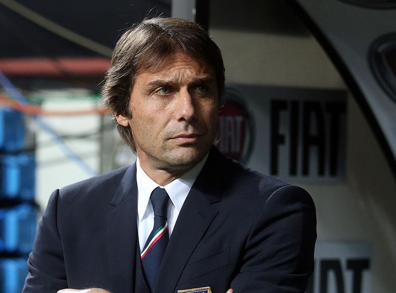 16.11.2014., Milano, stadion San Siro - Kvalifikacijska utakmice Italija - Hrvatska za odlazak na Europsko prvenstvo. Izbornik Italije Antonio Conte. "nPhoto: Goran Stanzl/PIXSELL