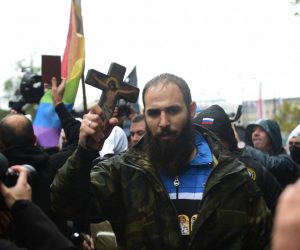 17, September, 2022, Belgrade - The organizers of Europride, despite the ban from the Ministry of Interior and the ruling of the Administrative Court, decided to exercise their democratic right and protest in front of the Administrative Court, and strong police forces are on the streets. Photo: Dusan Milenkovic/ATAImages

17, septembar, 2022, Beograd - Organizatori Europrajda su i pored zabrane MUP-a i presude Upravnog suda odlucili da iskoriste svoje demokratsko pravo i izadju na protest ispred Upravnog suda, a jake policijske snage su na ulicma. Photo: Dusan Milenkovic/ATAImages Photo: Dusan Milenkovic/ATAImages/PIXSELL