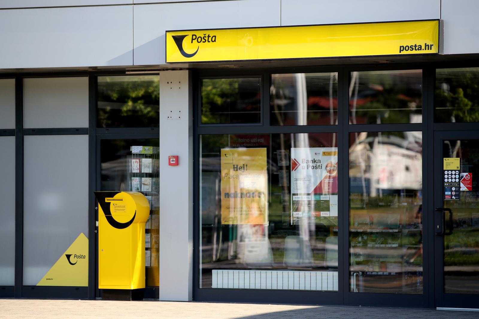 18.05.2022., Zagreb - U popodnevnim satima opljackana poslovnica Hrvatske poste na Samoborskoj cesti. Photo: Luka Stanzl/PIXSELL
