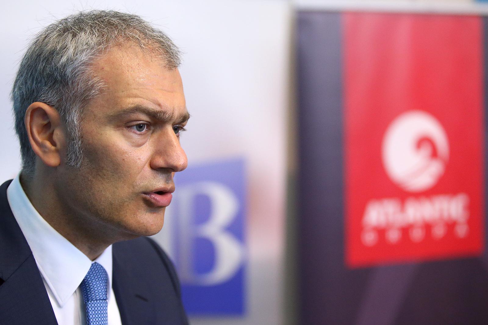 18.07.2017., Zagreb - Predstavljanje suradnje Atlantic Grupe i Instituta Rudjer Boskovic na razvoju projekta Cedevita Functional OTG (on-the-go). Emil Tedeschi. rPhoto: Goran Stanzl/PIXSELL