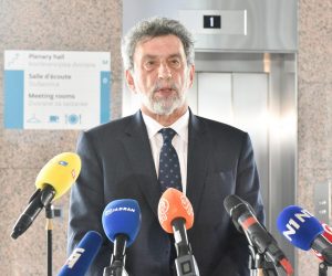 19.10.2022., Zagreb - Nakon sjednice Vlade izjave su dali ministar Radovan Fuchs i Oleg Butkovic Photo: Davorin Visnjic/PIXSELL