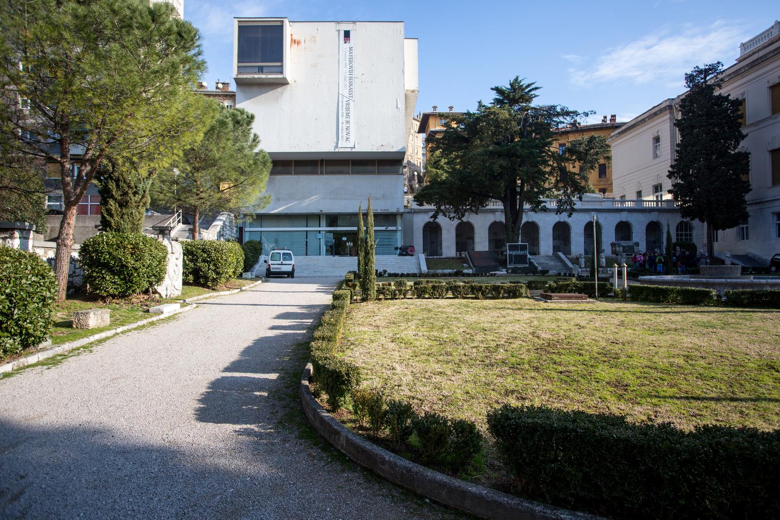 20.02.2017., Rijeka - Muzej grada Rijeke je opci kulturno-povijesni, gradski muzej u Rijeci. Smjesten je u zgradi sagradenoj 1976.koju je projektirao arhitekt Neven Segvic"nPhoto: Nel Pavletic/PIXSELL