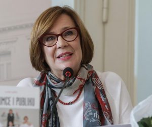 20.10.2022.,Zagreb, u Klubu knjizevnika predstavljena monografija Ljubice Ljubic Za glumce i publiku, prvih dvadeset godina Teatra Gavran. Uz autoricu o knjizi su govorili Mladena Gavran  i Robert Raponja.
 Photo: Robert Anic/PIXSELL