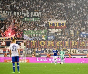 21.10.2022., stadion Poljud, Split - SuperSport HNL, 14. kolo, HNK Hajduk - GNK Dinamo.
 Photo: Matko Begovic/PIXSELL