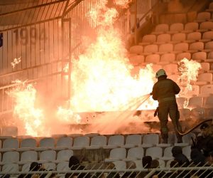 21.10.2022., stadion Poljud, Split - SuperSport HNL, 14. kolo, HNK Hajduk - GNK Dinamo.
 Photo: Matko Begovic/PIXSELL
