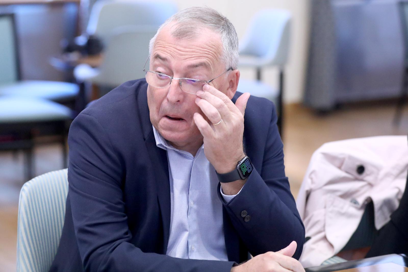 23.09.2022., Zagreb - Na svoj 72. sjednici Odbor za zdravstvo i socijalnu politiku rasporavlja o ucincima mjera tijekom pandemije Covid-19. Krunoslav Capak  Photo: Patrik Macek/PIXSELL