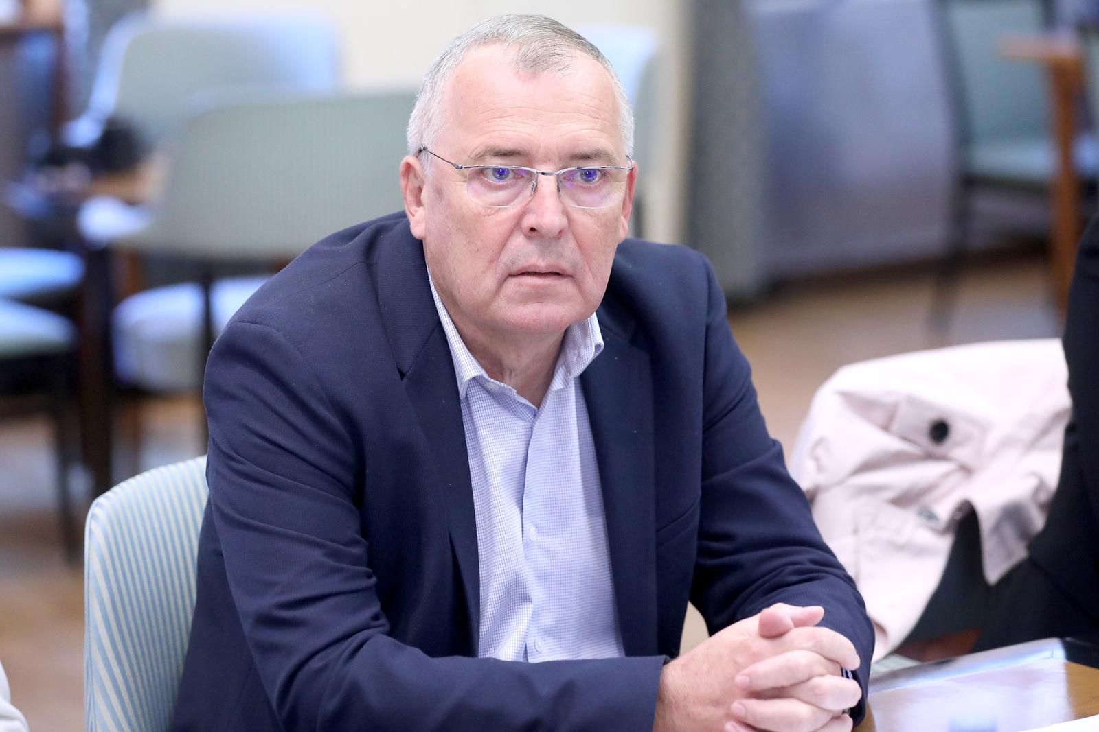 23.09.2022., Zagreb - Na svoj 72. sjednici Odbor za zdravstvo i socijalnu politiku rasporavlja o ucincima mjera tijekom pandemije Covid-19. Krunoslav Capak  Photo: Patrik Macek/PIXSELL