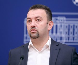23.09.2022., Zagreb - Na konferenciji za medije odrzanoj u Saboru zastupnik Marijan Pavlicek govorio je o popisu stanovnistva.
 Photo: Patrik Macek/PIXSELL