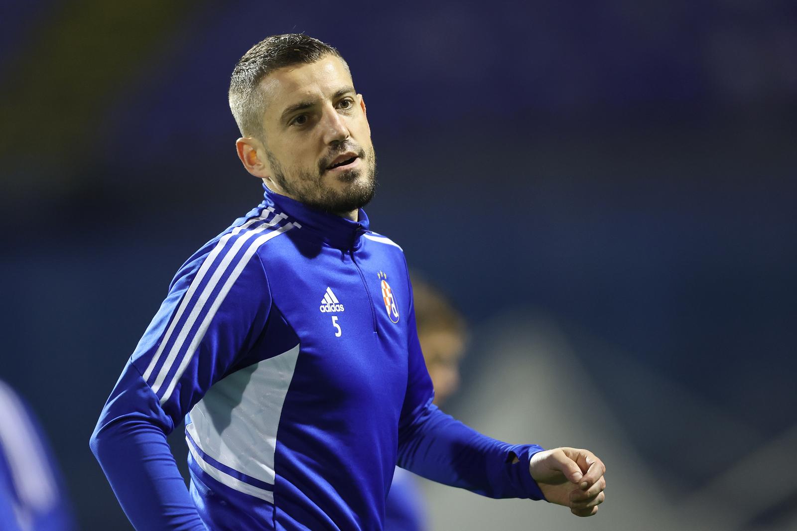 24.10.2022., stadion Maksimir, Zagreb -  Trening nogometasa GNK Dinama uoci utakmice 5. kola UEFA Lige prvaka izmedju GNK Dinama - AC Milan. Arijan Ademi. Photo: Luka Stanzl/PIXSELL