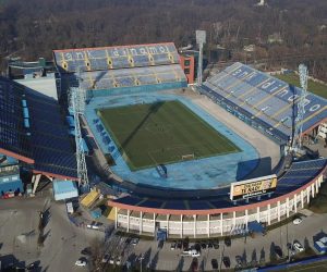 08.01.2020., Zagreb - Fotografija stadiona Maksimir iz zraka. Photo: PIXSELL
