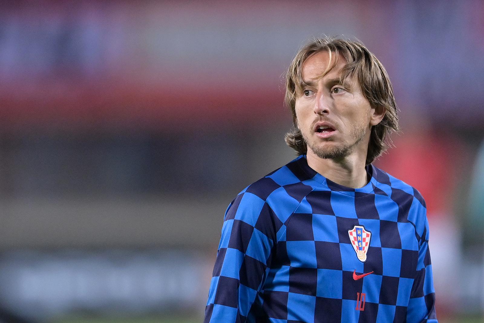 25.09.2022., stadion Ernst Happel, Bec, Austrija - UEFA Liga nacija, Liga A, skupina 1, 6. kolo, Austrija - Hrvatska. Luka Modric.  Photo: Igor Soban/PIXSELL