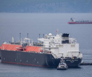 26.4.2021. Rijeka - Dolazak LNG carriera Methane Nile Eagle na terminal u Omislju. Photo: Nel PavleticPIXSELL