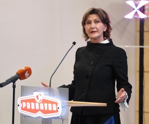 26.10.2022., Koprivnica, Podravka - Vecernjakova konferencija Hrvatska kakvu trebamo - ekonomska politika u funkciji podizanja konkurentnosti hrvatskog gospodarstva.  Photo: Marko Prpic/PIXSELL