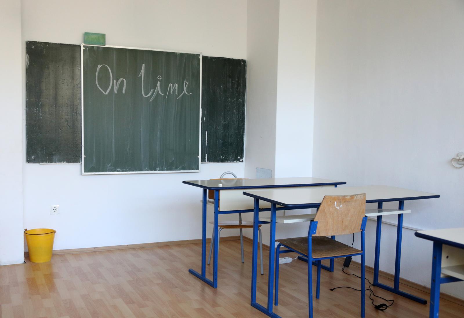 29.10.2021.,Sibenik-Sljedeci cetvrtak i petak nastava ce za sve skole i razrede biti online.  Photo: Dusko Jaramaz/PIXSELL