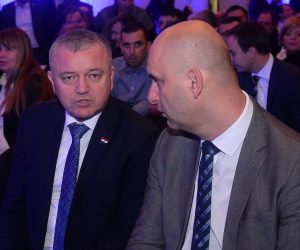 30.11.2019., Zagreb - U City Plaza Zagreb odrzana je klauzura HDZ-a o pripremama i koordinaciji izborne kampanje. Darko Horvat, Tomislav Tolusic Photo: Marko Prpic/PIXSELL