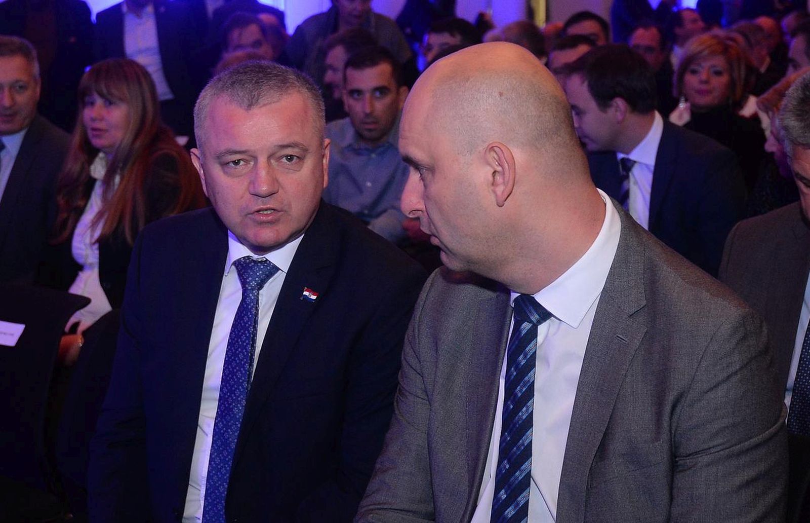 30.11.2019., Zagreb - U City Plaza Zagreb odrzana je klauzura HDZ-a o pripremama i koordinaciji izborne kampanje. Darko Horvat, Tomislav Tolusic Photo: Marko Prpic/PIXSELL