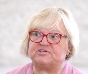 31.08.2022., Zagreb - Na konferenciji za medije odrzanoj u Saboru zastupnica Anka Mrak Taritas govorila je o temi "Izazovna jesen pred Hrvatskom – energetske politike i dugorocne pripreme za opskrbu strujom i plinom".  Photo: Patrik Macek/PIXSELL