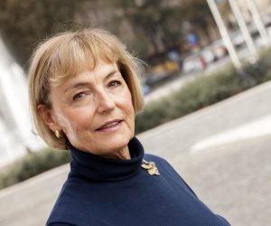 Vesna Pusic , političarka, saborska zastupnica, publicistkinja i bivša ministrica 
vanjskih i europskih poslova i prva potpredsjednica Vlade u dvanaestoj Vladi 
Republike Hrvatske. 
snimljeno: Zagreb 30.10.2020.