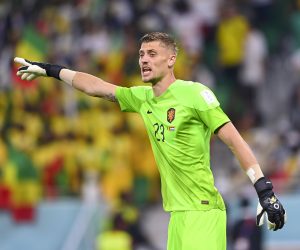 FUSSBALL WM 2022 VORRUNDE GRUPPE B Senegal - Niederlande 21.11.2022 Torwart Andries Noppert Niederlande *** FOOTBALL WORLD CUP 2022 PRE-ROUND GROUP B Senegal Netherlands 21 11 2022 Goalkeeper Andries Noppert Netherlands