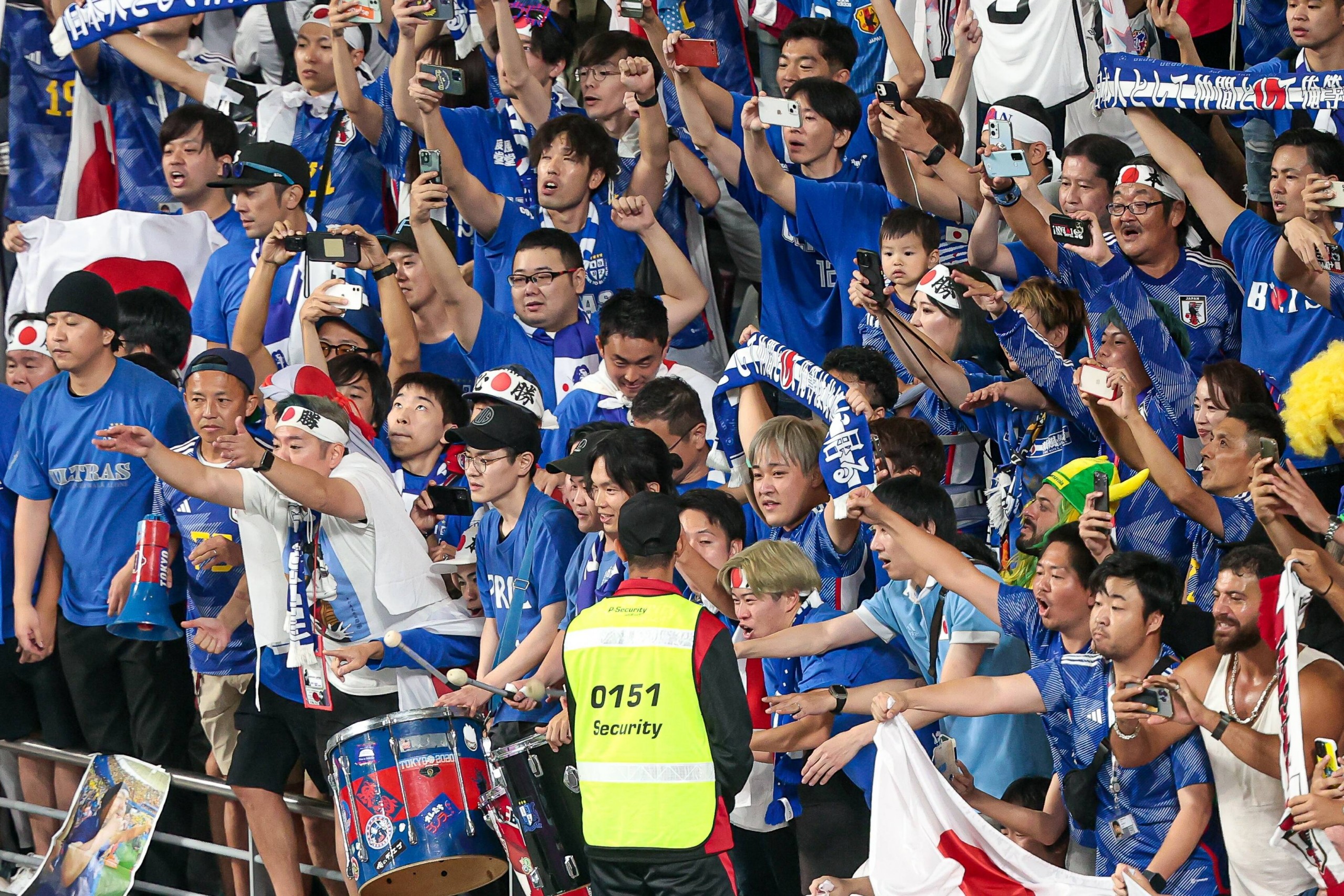 RECORD DATE NOT STATED November 23, 2022. - Doha, Qatar. - Khalifa International Stadium. FIFA World Cup, WM, Weltmeisterschaft, Fussball 2022. Group E. Germany v Japan. In picture: Japan players celebreate scoring a goal DmitryxGolubovich