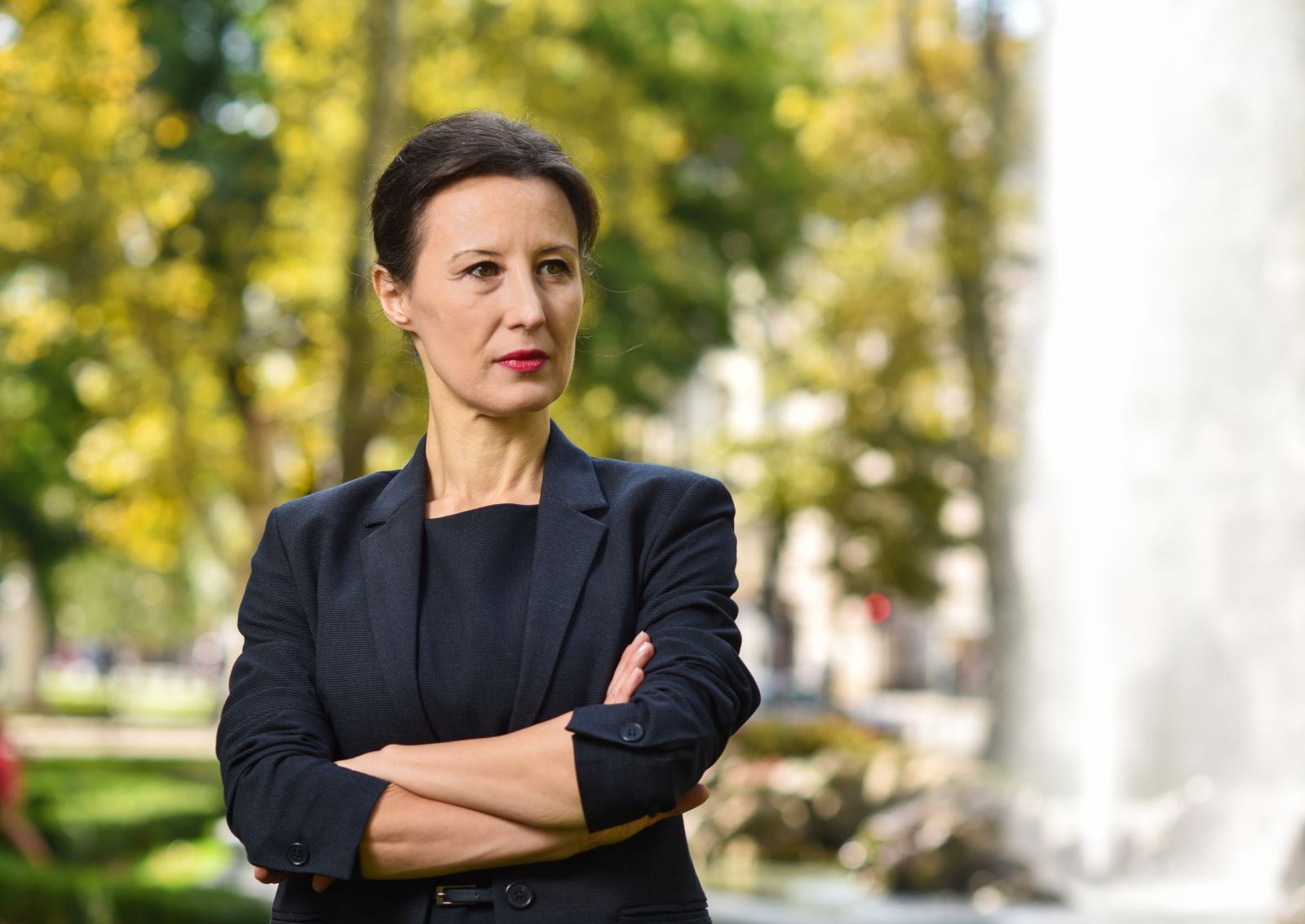 24.09.2022., Zagreb - Dalija Oreskovic, odvjetnica i saborska zastupnica Centra. 

Photo Sasa ZinajaNFoto