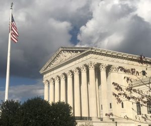 epa10279833 The United States Supreme Court building in Washington, DC, USA, 01 November 2022. The Supreme Court has granted a temporary administrative stay preventing the release of tax returns of former US President Donald J. Trump that were sought by the House Ways and Means Committee.  EPA/MICHAEL REYNOLDS
