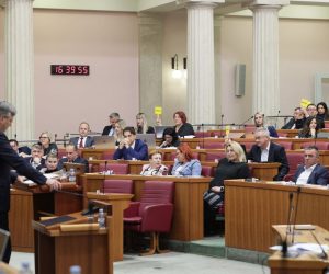 Zagreb, 23.11.2022. - Premijer Andrej Plenković predstavio je u Hrvatskom saboru prijedlog novog proračuna za iduću godinu.
Na fotografiji Andrej Plenković.
foto HINA/ Edvard ŠUŠAK/ es