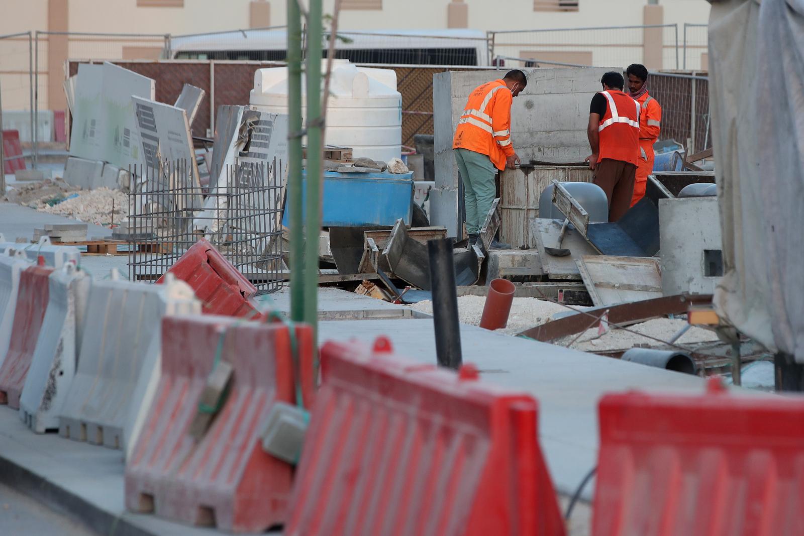 31.03.2022., Katar,  Doha - U Dohi se uzurbano gradi, od hotela do popratnih sadrzaja za navijace koji ce pratiti Svjetsko nogometno prvenstvo Katar 2022., koje se odrzava od 18. studenog do 21. prosinca ove godine.  Photo: Igor Kralj/PIXSELL