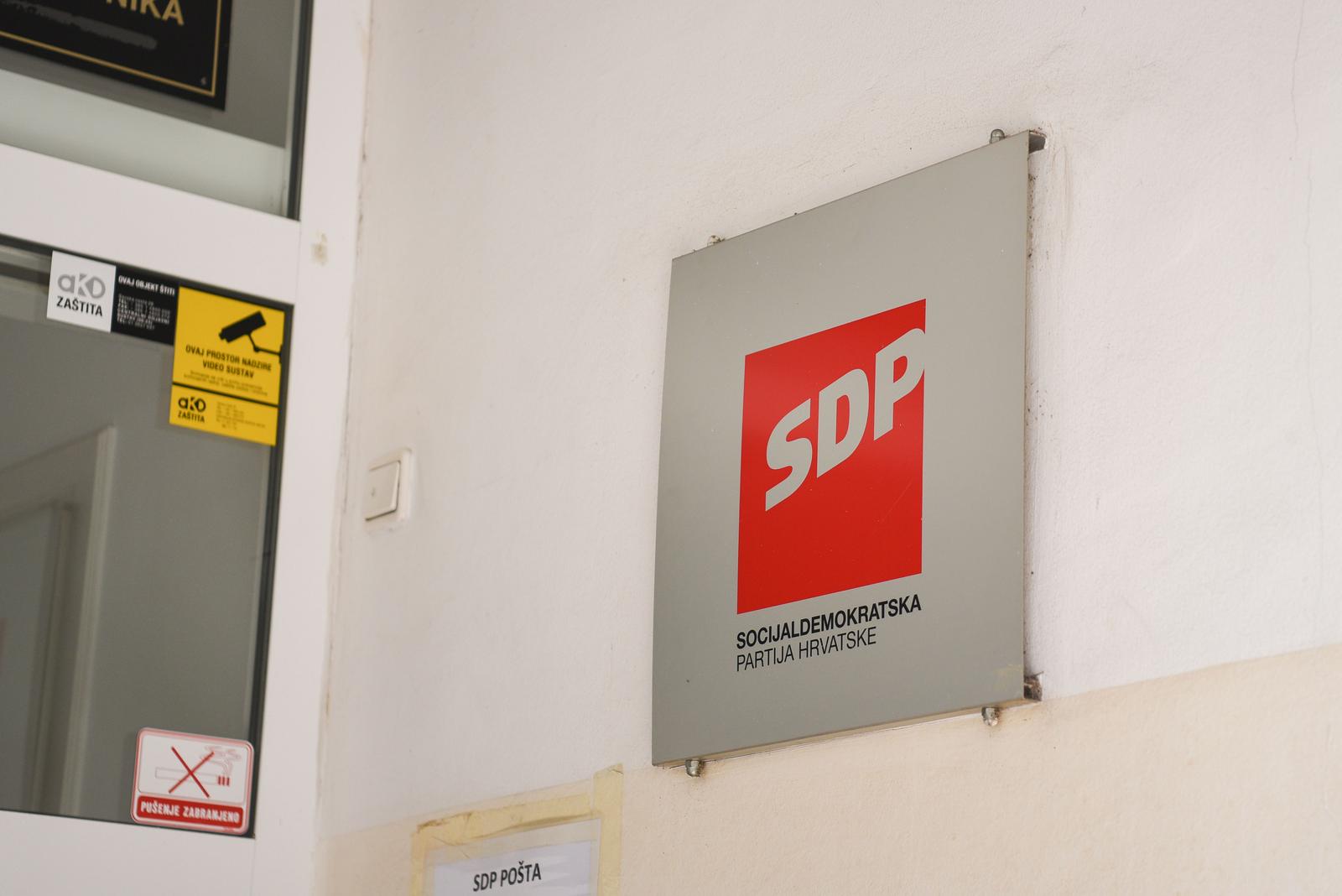 02.10.2021.,Zagreb - Sjediste SDP-a na Iblerovom trgurrPhoto: Bruno Fantulin/PIXSELL