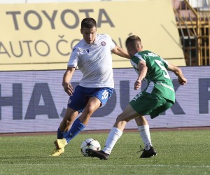 02.11.2022., stadion Poljud, Split - UEFA Liga prvaka mladih, uzvratna utakmica 2. kola, HNK Hajduk - Apolonija. Jere Vrcic   Photo: Ivo Cagalj/PIXSELL