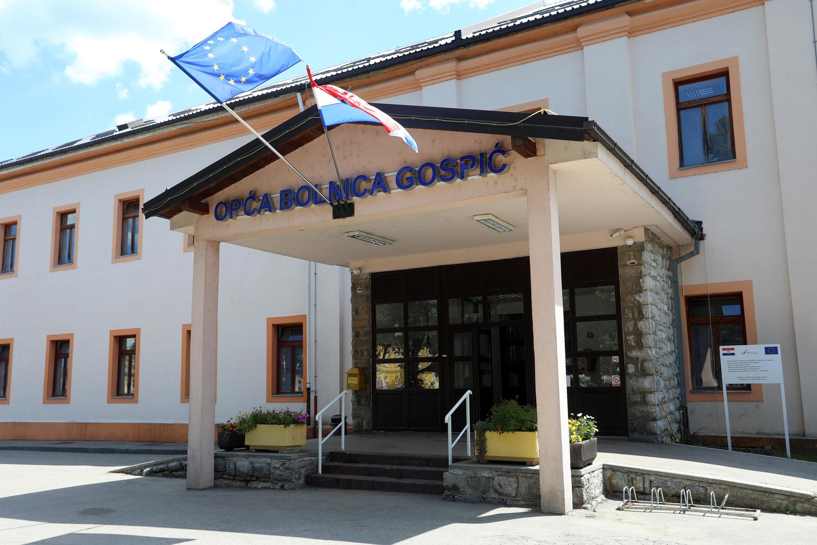 03.08.2022.,  Gospic - Opca bolnica Gospic. Photo: Kristina Stedul Fabac/PIXSELL