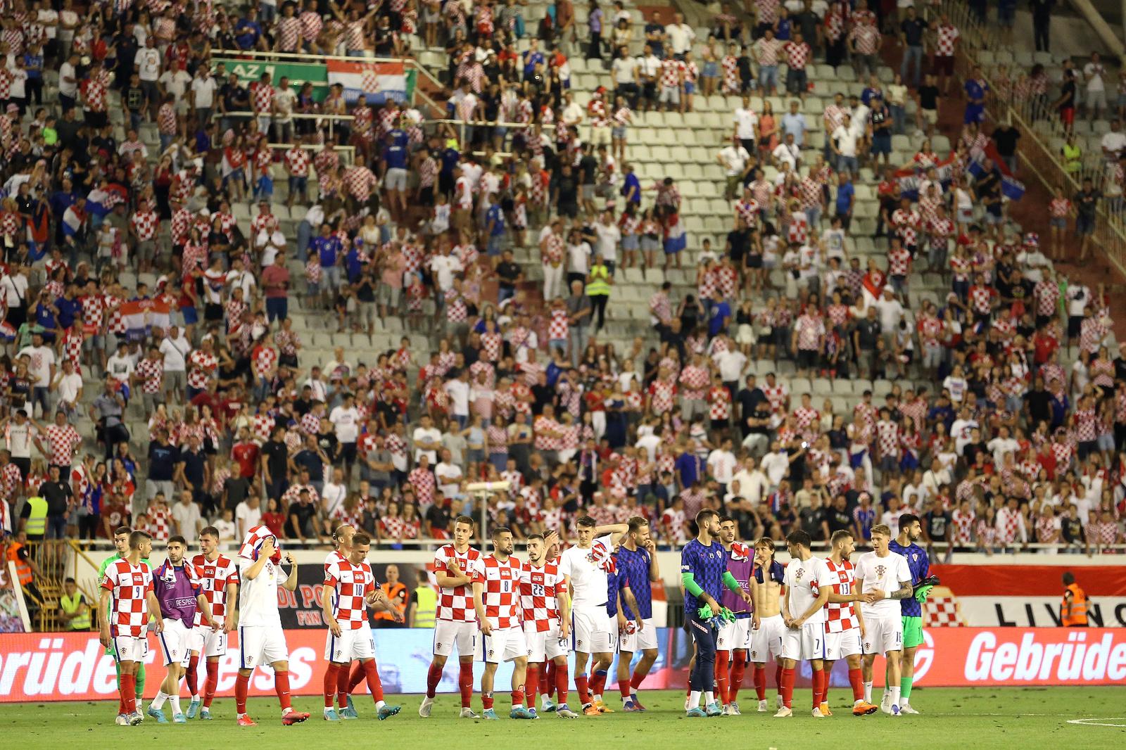 06.06.2022., stadion Poljud, Split - UEFA Liga nacija, Liga A, skupina 1, 2. kolo, Hrvatska - Francuska. Photo: Luka Stanzl/PIXSELL