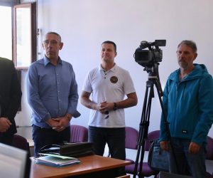 07.11.2022., Split - Na splitskom Opcinskom sudu izrecena presuda protiv Antonija i Toncija Cukusica za napad na novinarku Zivanu Susak Zivkovic,  zbog napada pred crkvom na Sirobuji.  Photo: Ivo Cagalj/PIXSELL