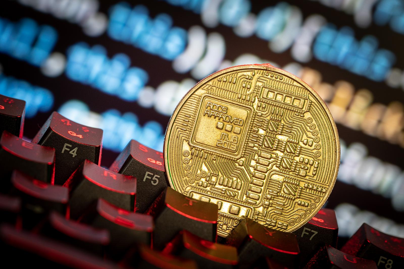10.05.2022., Zagreb - Iluistracija kriptovaluta. Bitcoin.
  Photo: Davor Puklavec/PIXSELL
