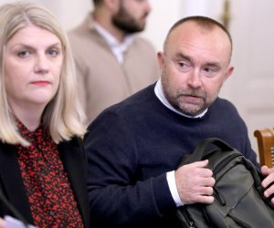 10.11.2022., Zagreb - U Saboru je odrzan okrugli stol „Izborni sustav kakav Hrvatska treba“ koji je ogranizirao i moderirao Bozo Petrov. Na okruglom stolu govorili su Robert Podolnjak,  Nenad Zakosek, Goran Cular, Oriana Ivkovic Novokmet i Zeljka Markic. Photo: Patrik Macek/PIXSELL