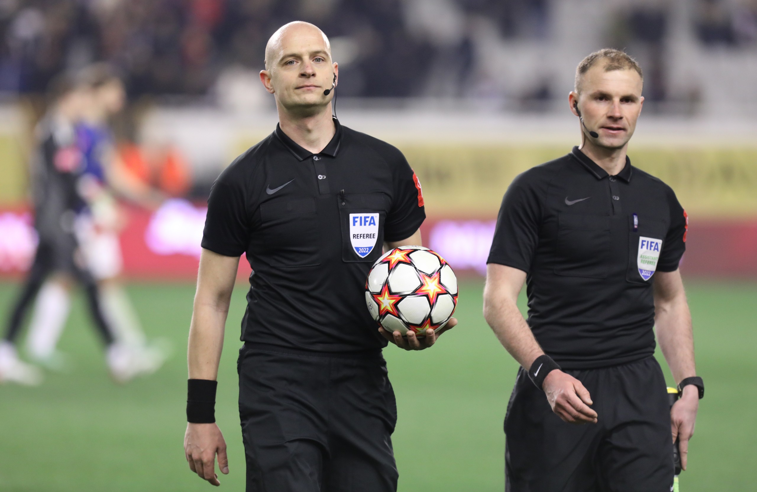 12.03.2022., stadion Poljud, Split - Hrvatski Telekom Prva liga, 27. kolo, HNK Hajduk - GNK Dinamo. Sudci Dario Bel i Marjan Tomas    Photo: Ivo Cagalj/PIXSELL