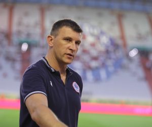 12.07.2021., stadion Poljud, Split - Prijateljska nogometna utakmica, HNK Hajduk - HSK Zrinjski Mostar. Trener Zrinjskog Sergej Jakirovic. Photo: Ivo Cagalj/PIXSELL