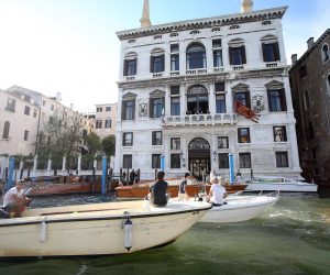 13.07.2016., Venecija - Vjencanje tenisacice Ane Ivanovic i nogometasa Bastiana Schweinsteigera. Uzvanici krecu iz Aman resorta prema crkvi. "nPhoto: Petar Glebov/PIXSELL