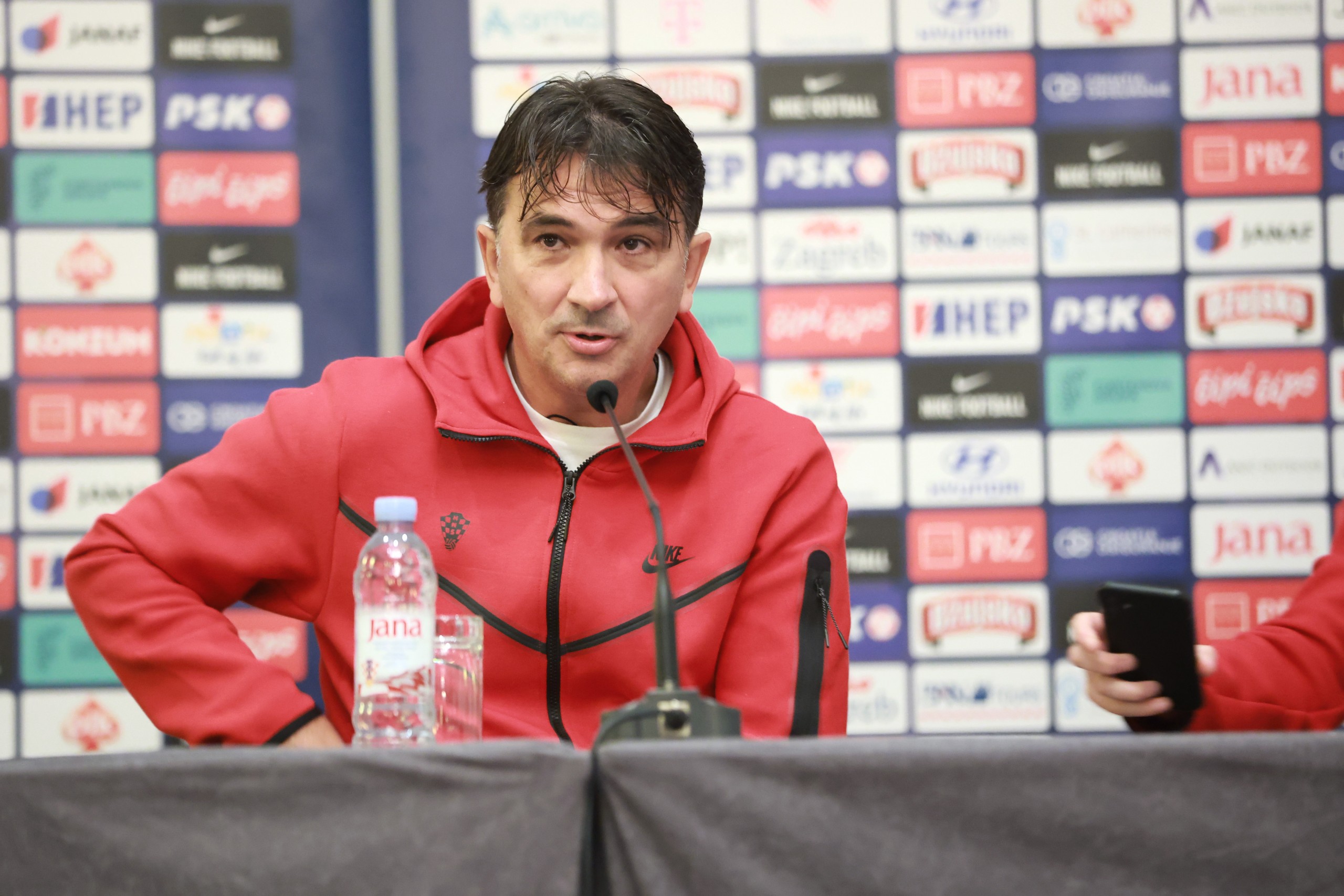 14.11.2022., Zagreb - Hotel Sheraton. Konferencija za medije hrvatske nogometne reprezentacije uoci odlaska na svjetsko nogometno prvenstvo u Katar. Zlatko Dalic.  Photo: Sanjin Strukic/PIXSELL