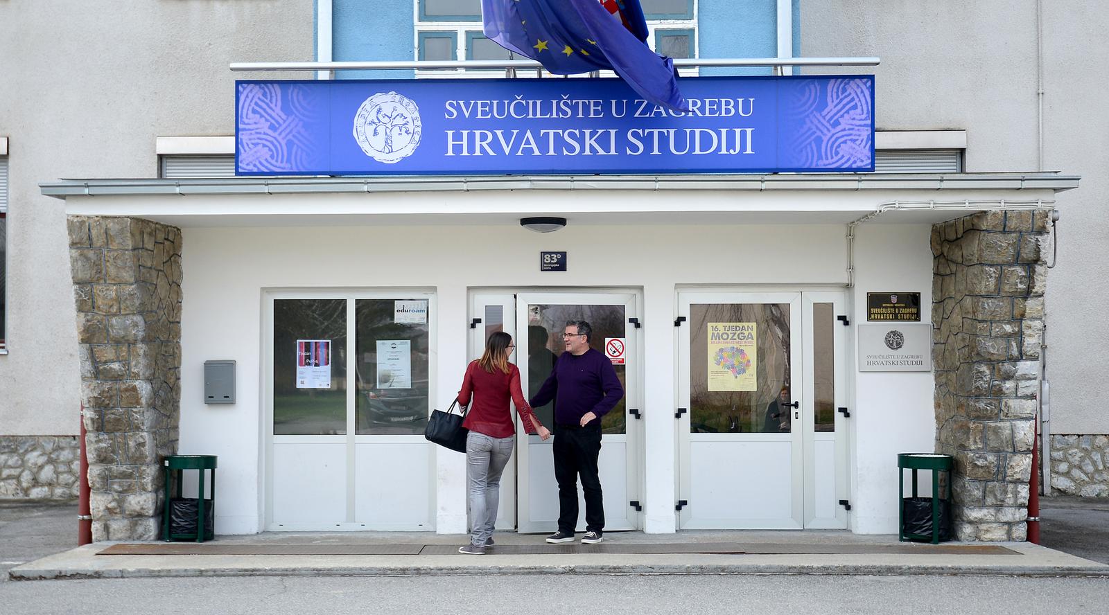 15.03.2017. , Zagreb - Senat Sveucilista u Zagrebu odlucio je da su upisne kvote za studij filozofije na Hrvatskim studijima smanjene na 0 studenata sto znaci da se od sljedece akademske godine na HS-u studenti vise nece upisivati na filozofiju. "nPhoto: Marko Prpic/PIXSELL