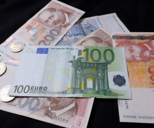 15.07.2022.,Zagreb - Vijeće za ekonomske i financijske poslove EU-a (Ecofin) usvojilo je tri konacna pravna akta koja su potrebna kako bi Hrvatska mogla uvesti euro 1. sijecnja 2023., medju kojima je i odluka o stopi konverzije kune u euro po sredisnjem paritetu 1 euro = 7,53450 kuna. Photo: Tomislav Miletic/PIXSELL