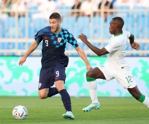 16.11.2022., Prince Faisal bin Fahd stadion, Rijad, Saudijska Arabija - Prijateljska utakmica, Saudijska Arabija - Hrvatska. Andrej Kramaric Photo: Goran Stanzl/PIXSELL