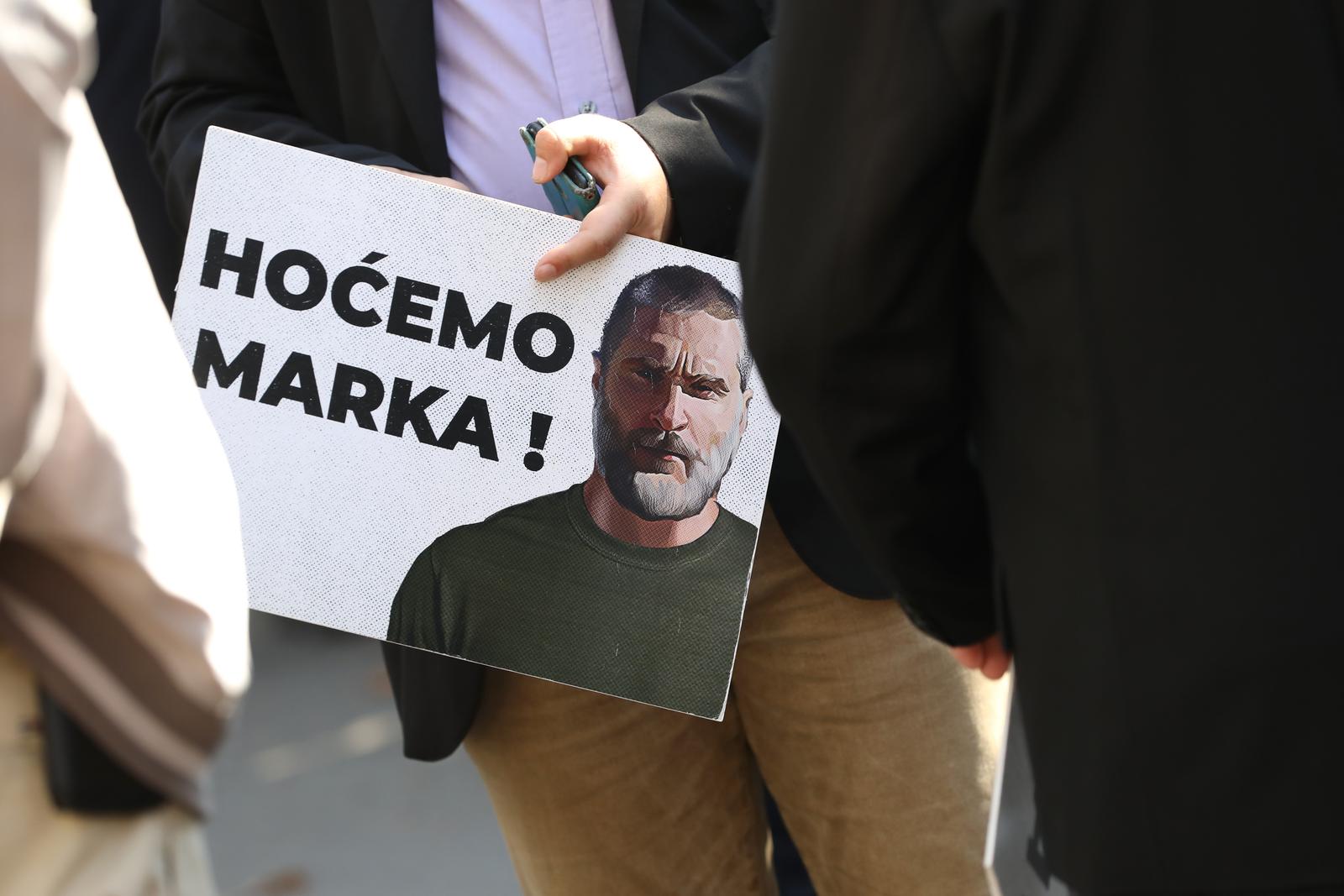 18.10.2022.,Zagreb - Policija ispred Opcinskog kaznenog suda u Ilici uoci sudjenja Marku Franciskovicu Photo: Jurica Galoic/PIXSELL