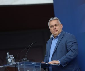 19, March, 2022, Novi Sad - The President of the Republic of Serbia, Aleksandar Vucic, and the Prime Minister of Hungary, Viktor Orban, are attending the opening of the Belgrade - Novi Sad section of the Belgrade - Budapest international railway. Viktor Orban. Photo: Milan Maricic/ATAImages

19, mart, 2022, Nvi Sad - Predsednik Republike Srbije Aleksandar Vucic i predsednik Vlade Madjarske Viktor Orban prisustvuju pustanju u saobracaj deonice pruge Beograd - Novi Sad, u okviru medjunarodne pruge Beograd - Budimpesta. Photo: Milan Maricic/ATAImages Photo: Milan Maricic/PIXSELL