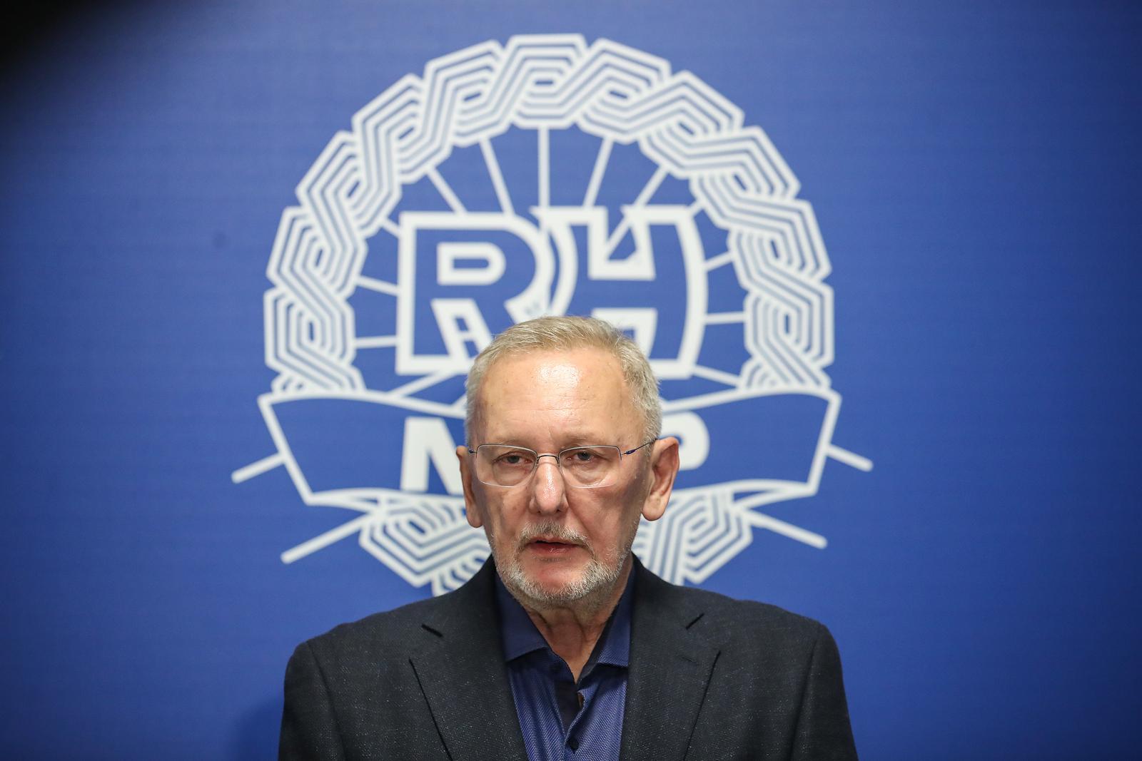 19.11.2022., Zagreb - Potpredsjednik vlade i ministar unutarnjih poslova Davor Bozinovic dao je izjavu za medije na temu Schengena. Photo: Luka Stanzl/PIXSELL